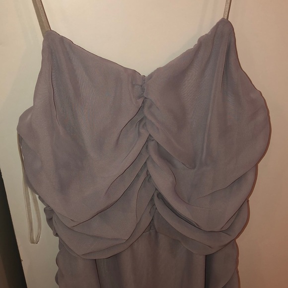 Grey midi dress - Picture 2 of 3